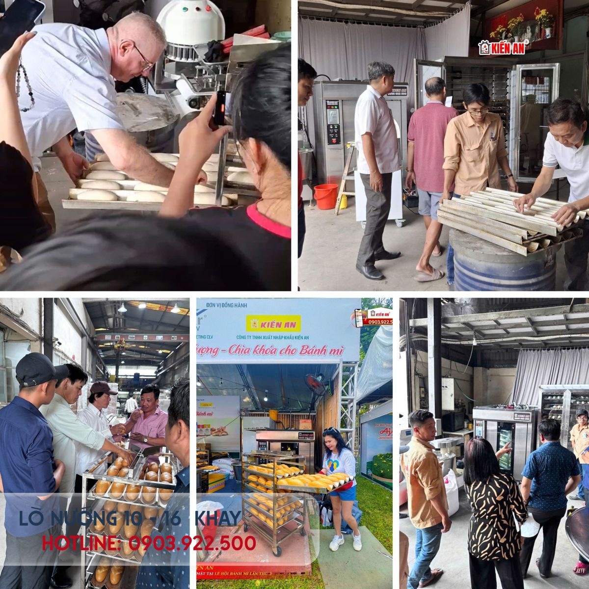 dây chuyền bánh mì 500 ổ 1 ngày